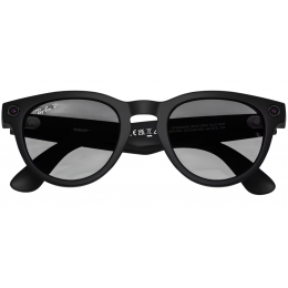 Умные очки Ray-Ban Meta* Headliner Gen 2 Matte Black, Поляризационные линзы Polar Gradient Graphite (RW4013), размер M